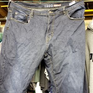 Izod mens comfort stretch pants